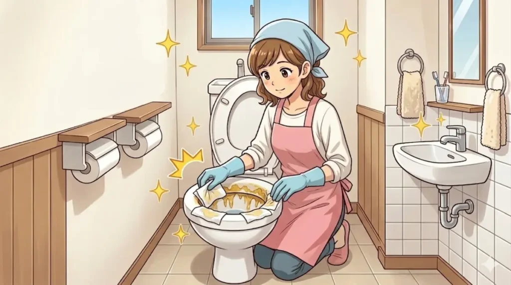 エコのトイレ掃除